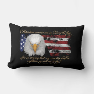 Righteous Patriotism Lumbar Cushion