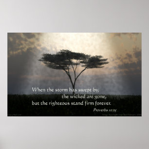 Righteous Stand Firm Poster