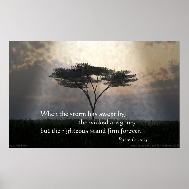 Righteous Stand Firm Poster (Front)