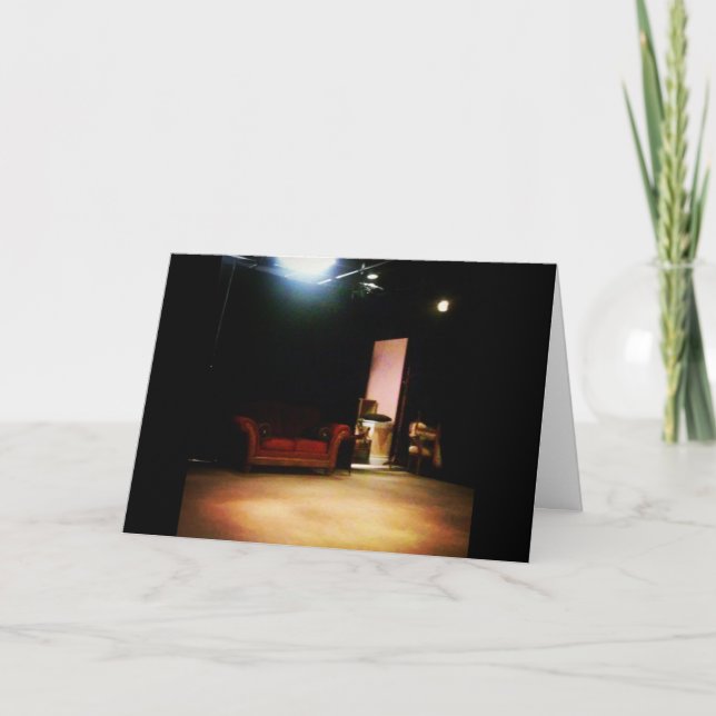 "Righting Home" Get Well Card (Front)