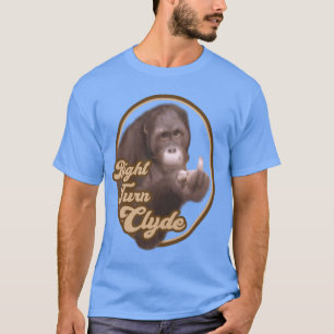Righturn Clyde Clint Eastwood Every Which Way girl T-Shirt