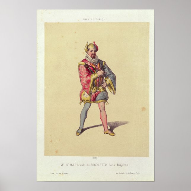 Rigoletto from 'Rigoletto' Poster (Front)