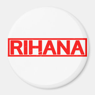 Rihana Stamp Magnet