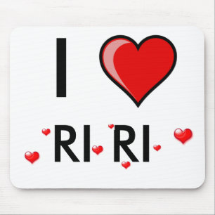 Rihanna fan mousepad