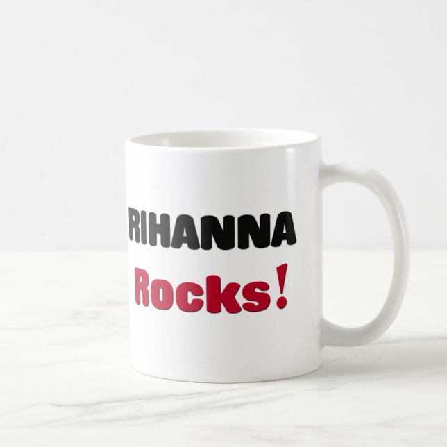 Rihanna Rocks Coffee Mug (Right)