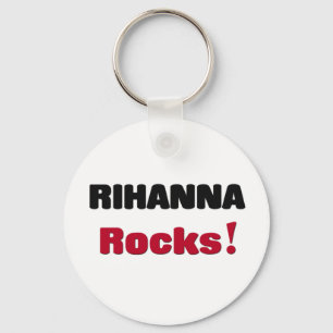 Rihanna Rocks Key Ring