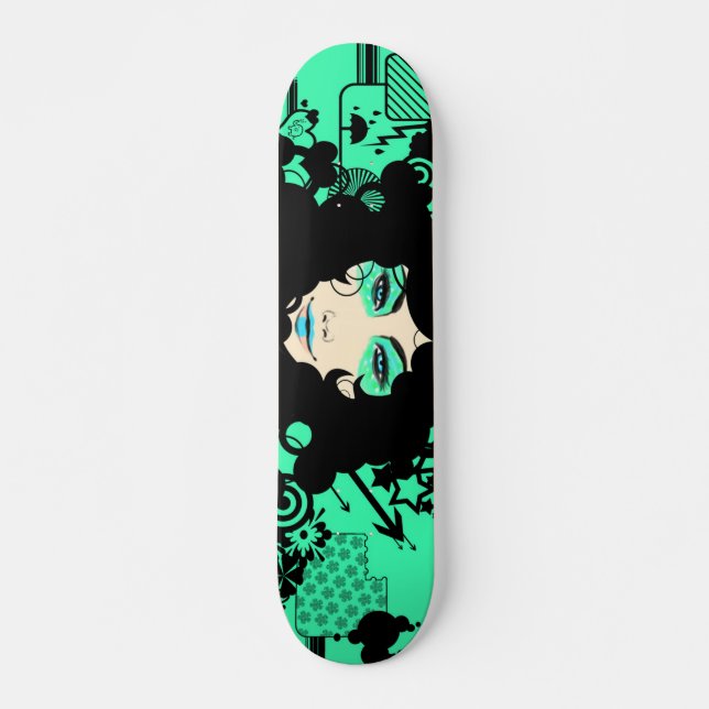 RiJUA STUDIOS: Garafika Skateboard (Front)