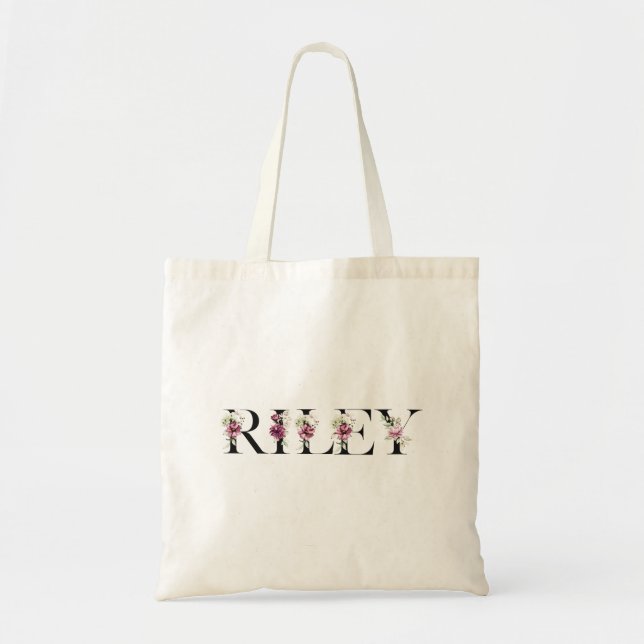 Riley's name. My name is Riley. Tote Bag (Front)