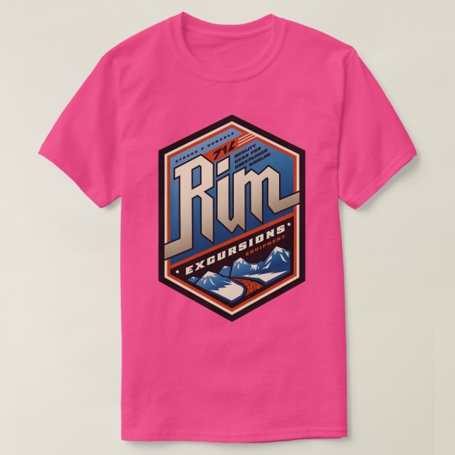 Rim Excursions T-Shirt (Design Front)