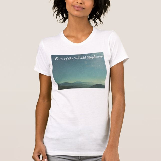 Rim of the World Highway T-Shirt (Front)