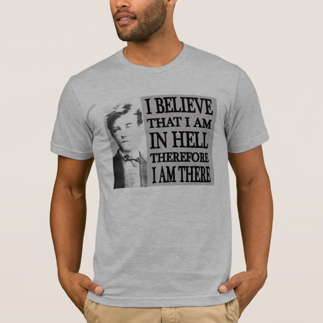 Rimbaud in Hell Tee (Front)