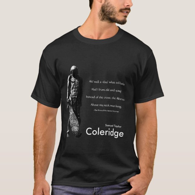 Rime of the Ancient Mariner-Samel Taylor Coleridge T-Shirt (Front)