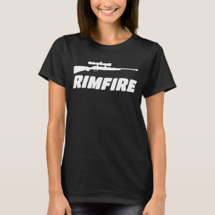 Rimfire 22LR Rifle Used At Rifle Range & Hunter En T-Shirt