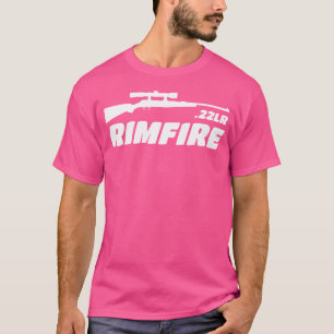 Rimfire 22Lr Rifle Used At Rifle Range Hunter Enth T-Shirt