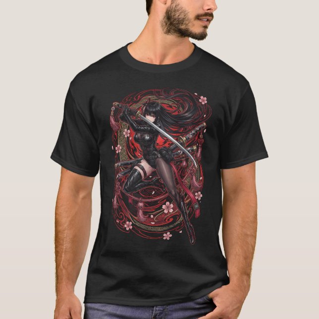 Rin Chaos Zero Nightmare Annihilation Redraw Combo T-Shirt (Front)