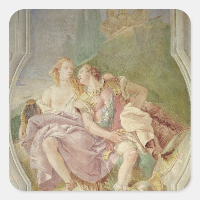 Rinaldo Enchanted by Armida Square Sticker (Front)