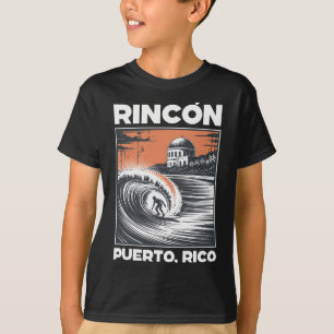 Rincon Puerto Rico Surfing Souvenir T-Shirt