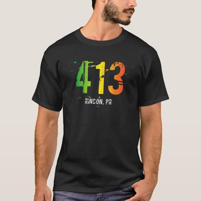 Rincon Puerto Rico T Shirt (Front)