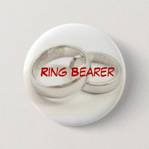 Ring Bearer 6 Cm Round Badge