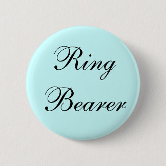 Ring Bearer 6 Cm Round Badge