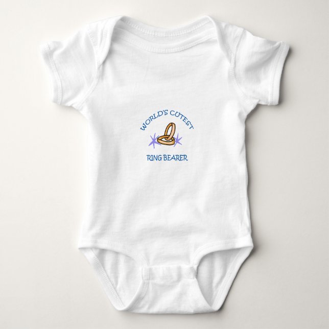 RING BEARER BABY BODYSUIT (Front)