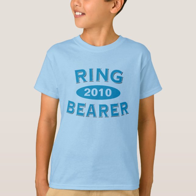 Ring Bearer Blue Arc 2010 T-Shirt (Front)