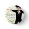 Ring Bearer  BowTie Wedding Badges