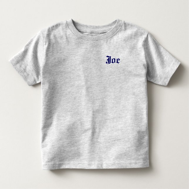 ring bearer - Customised Toddler T-Shirt (Front)