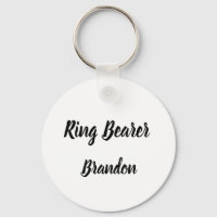 Ring Bearer Gift Custom Name Gifts Wedding