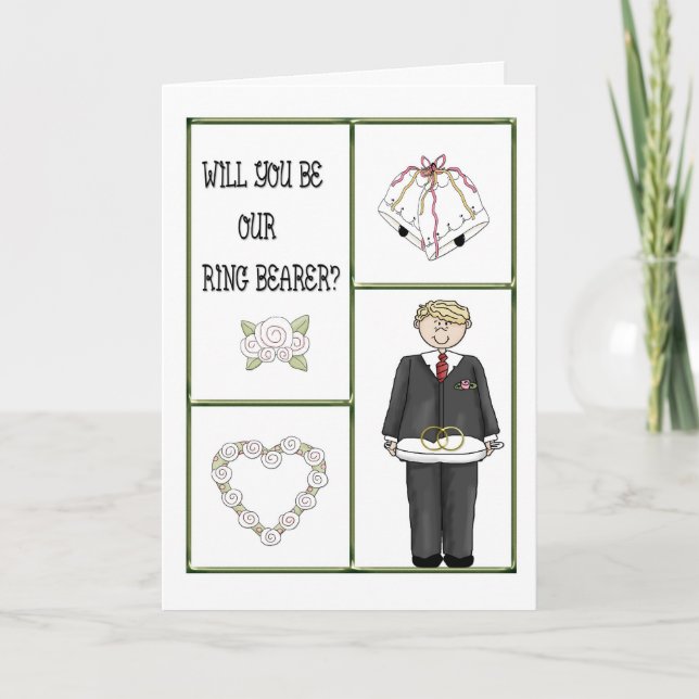 Ring Bearer Invitation (Front)
