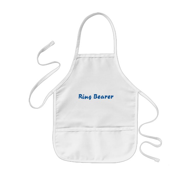 Ring Bearer Kids Apron (Front)