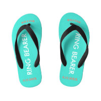 Ring Bearer NAME Turquoise Blue