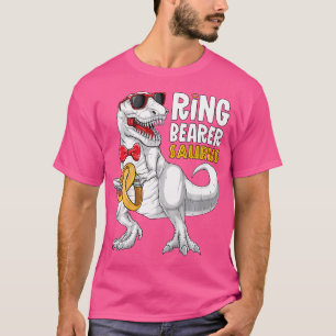 Ring Bearer Saurus T Rex Wedding Boys Ring Bearer T-Shirt