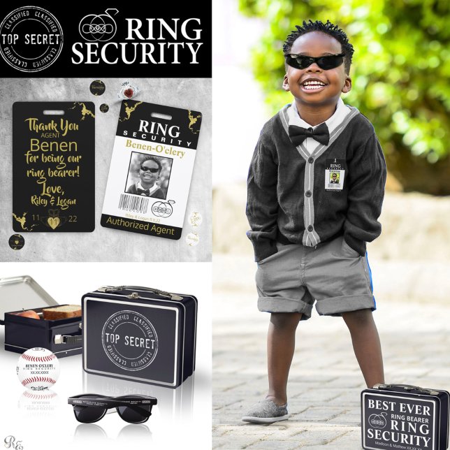 Ring Bearer Security Badge ID Badge (Creator Uploaded)