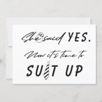 Ring Bearer time to suit up funny script proposal