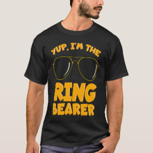 Ring Bearer Toddler Wedding Attendant Page Boy Id T-Shirt