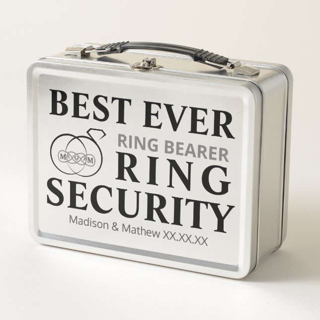Ring Bearer Top Secret Security Box (Front)