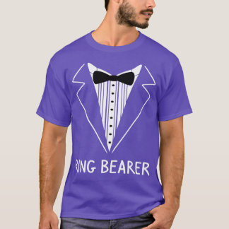 Ring Bearer Wedding Tu Bachelor Ceremony Groom T-Shirt