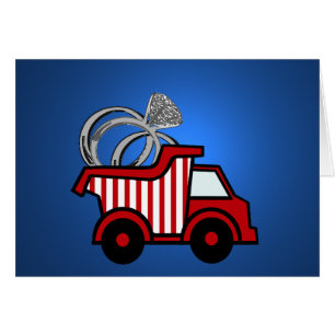 Ring Bearer Yellow Dump Truck