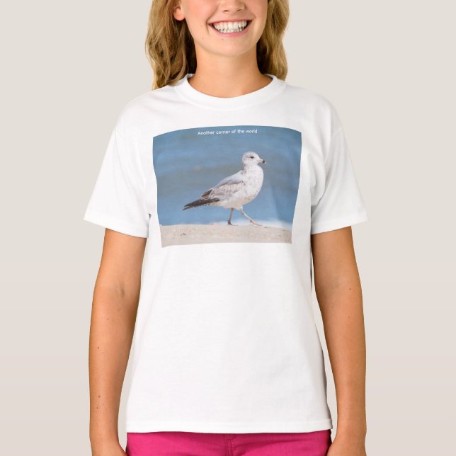  Ring-billed Gull  T-Shirt (Front)