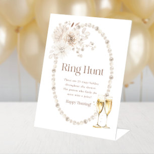 Ring Bridal Shower Sign