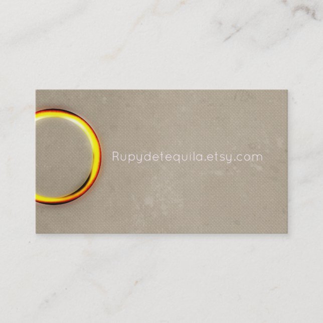 Ring Business Card (Front)