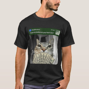 Ring Cat With Motion Meme T-Shirt