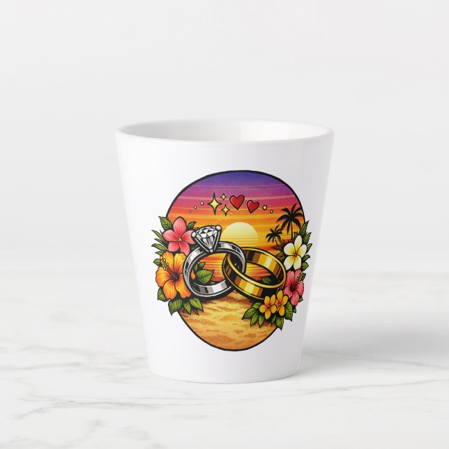 ring ceremony latte mug (Front)