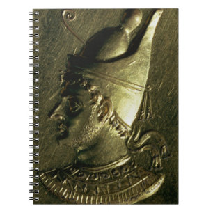 Ring depicting Ptolemy VI Pilometor (c.186-c.145 B Spiral Notebook