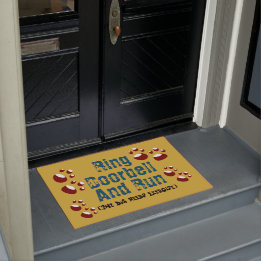 Ring Doorbell And Run Doormat