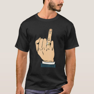 Ring Finger engagement for Groom in wedding valent T-Shirt