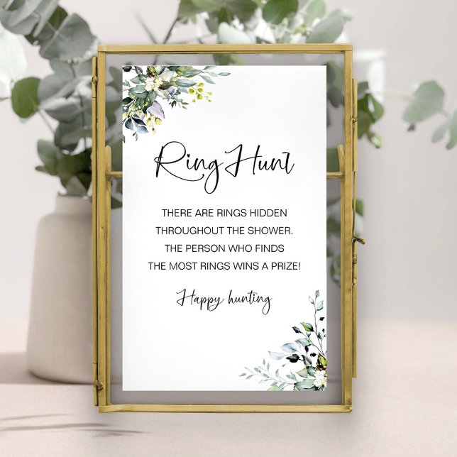 Ring Hunt Bridal Shower Game Invitation (Creator Uploaded)