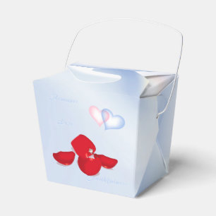 Ring in Petals Favour Box
