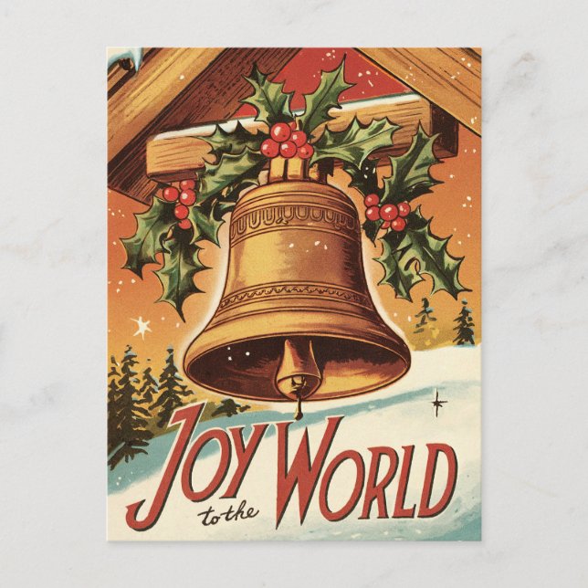 Ring in the Joy Holiday Postcard (Front)